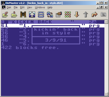 DirMaster v2.2/Style screenshot